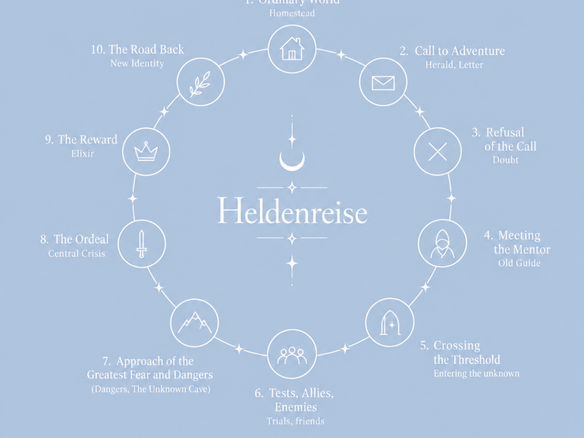 the hero’s journey: a blueprint for storytelling&nbsp;🧗🏻