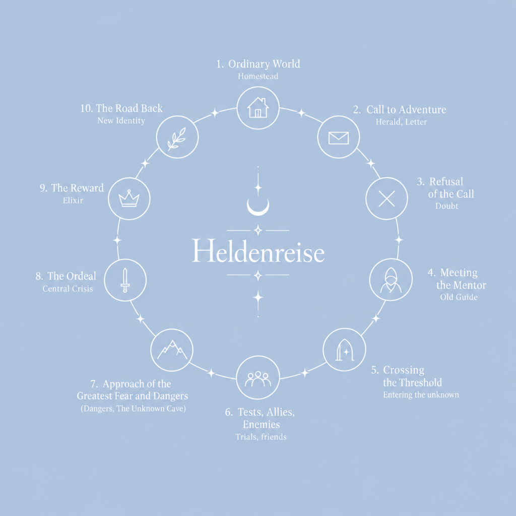 the hero’s journey: a blueprint for storytelling&nbsp;🧗🏻